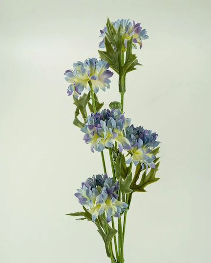 Dekorative Künstliche Blumen Chrysantheme Lila Bunt 64cm