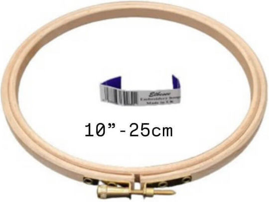 Elbesse Stickereireifen Holz Buche 10''-25cm