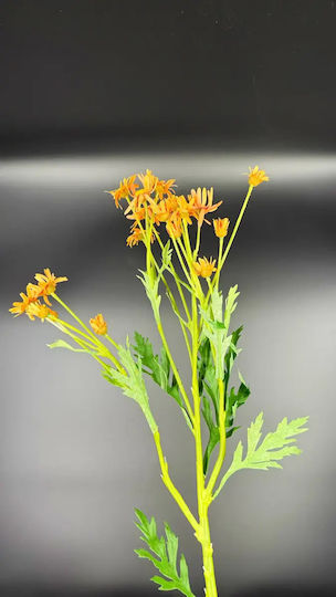 Dekorative Künstliche Blumen Chrysantheme Kleine Gelbe 70cm