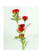 Künstliche Blume Rote Ranunkel 75cm