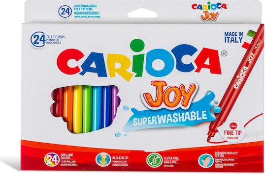 Carioca Zeichenstifte Fein Set 24 Farben JOY/24 Stücke-Carioca