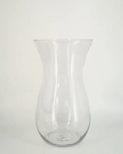 Βάζο Γυάλινο Διάφανο 27xΥ45cm