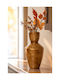 Kaemingk Decorative Beige Ceramic Vase 19x19xH30cm