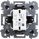 Elektro Plast Mechanism for Wall Push Button Switch in Black Colour 4111-19