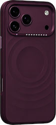 Mutural Ripple Magsafe Dark Cherry Mobile Phone Case Iphone 18 Pro Max/17 Pro Max