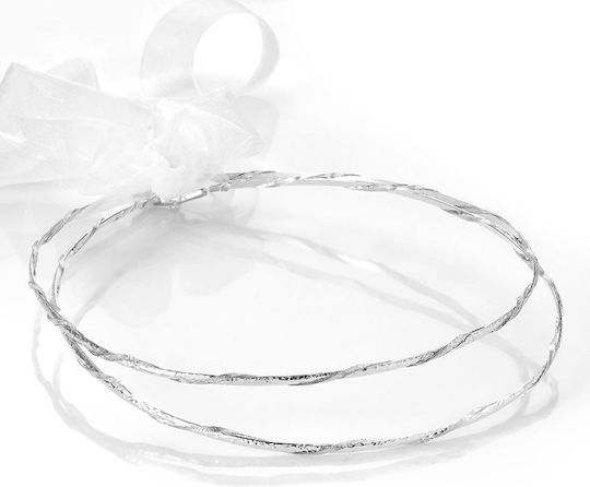Handgefertigte Hochzeitskronen Filiō 415 Versilbert