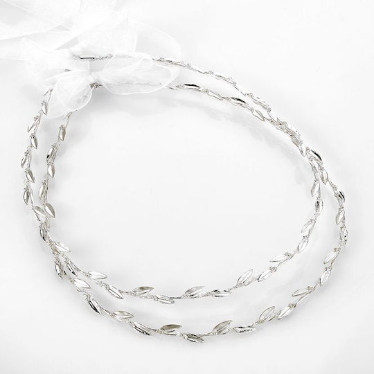 Handgefertigte Hochzeitskronen Olive Nemezis 271 Silber