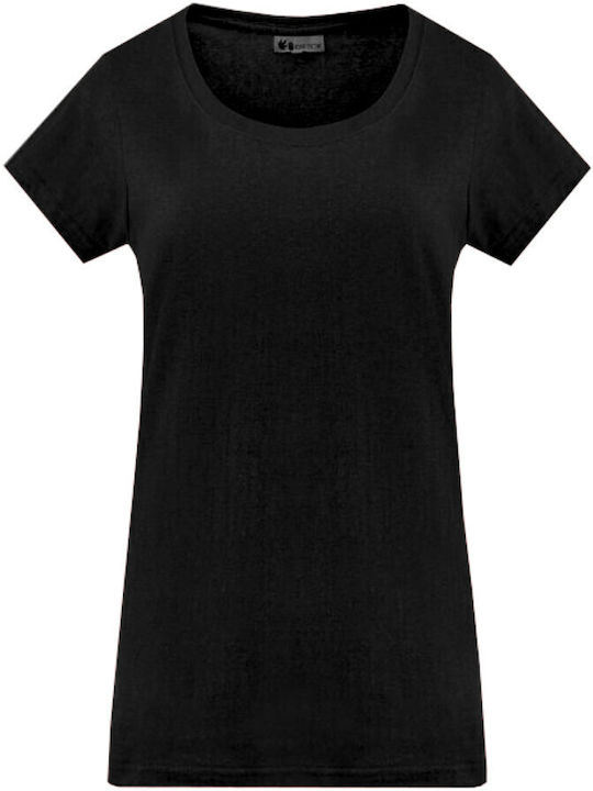 The Hemp Of Line Women's Cotton Blouse Black