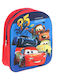 Disney Cars Σχολική Τσάντα Πλάτης Δημοτικού Πορτοκαλί 26 x 10 x 30εκ