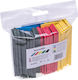 Set 50 Pini Distanțieri Plastic Fixare Intako 30 X 100 Mm Grosimi Mixte 2–6 Mm Pini Plați Instalare Deschideri Din Plastic Pentru Ferestre Termopan Mobilier Plăci Tapet