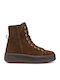 Spherica Suede Women's Ankle Boots Brown