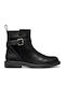 Serilda Leather Women's Ankle Boots Black