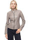 Code Leather Women's Biker Jacket Vison