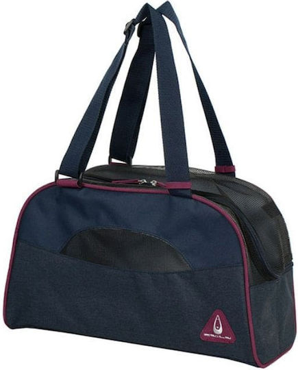Madpet Wasserdichte Hundetragetasche für Hunde und Katzen bis 7kg Blau M44xB25xH19cm