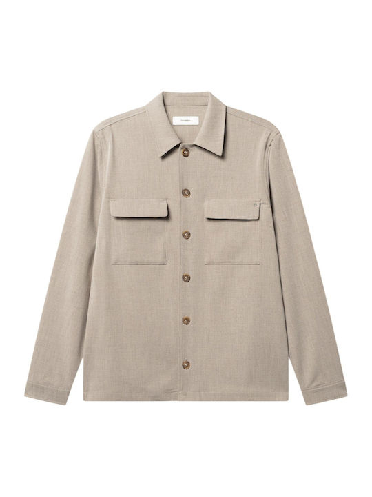Gabba Overshirt cu mânecă lungă Bej