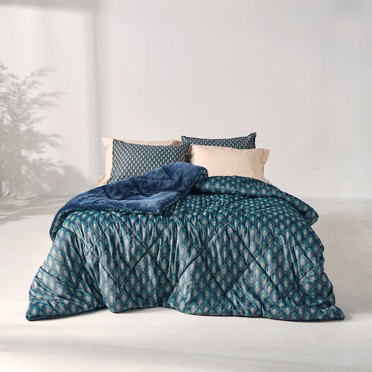 Kentia Комбинирано Одеяло Сет с Пълнеж Микрофибър King Size 260x240см. Ladon Ladon 02