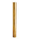 Lumânare Goală Patină 15x140cm Argintie Fără Bază
