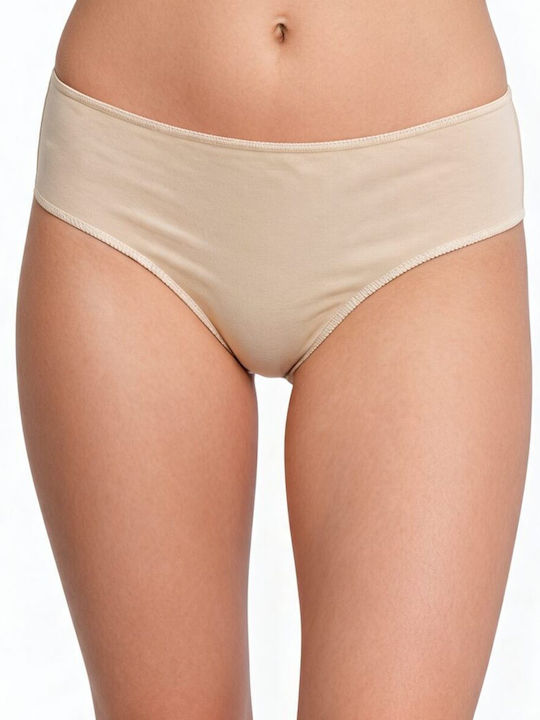 New Lilla Γυναικείο Slip Μπεζ