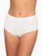 Cotton High Waist Women's Brief White