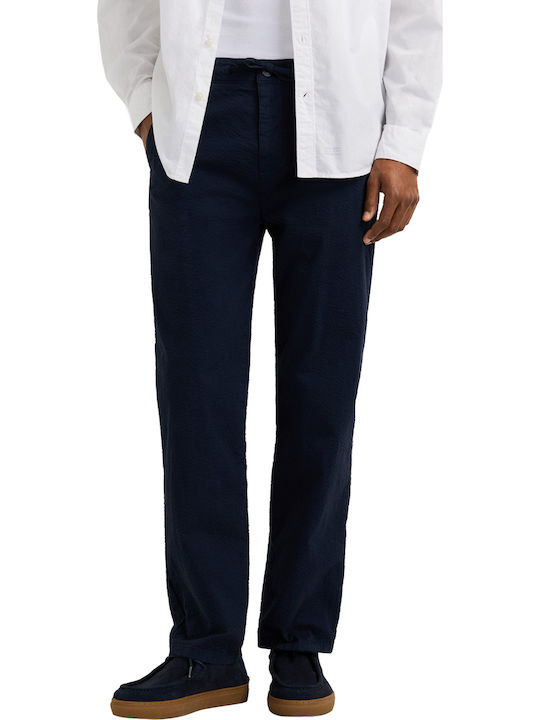 Men's Chino Trousers Deep Sea Blue
