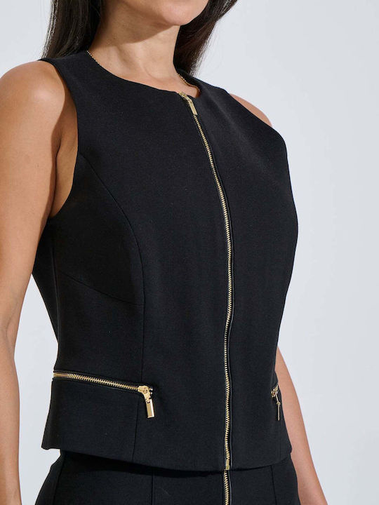 Women's Black Vest