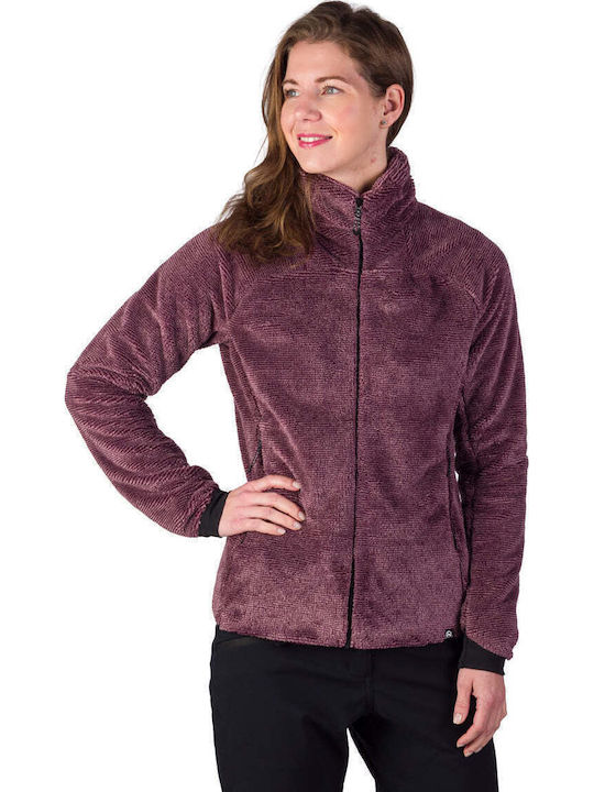 Women's Cardigan Plum MI-4951OR