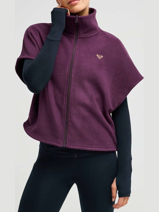 'waves Warmth' Vestă Violet