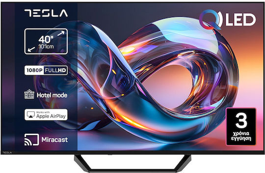 Tesla Smart Телевизор 40" Full HD QLED Q40E665BFV (2026)