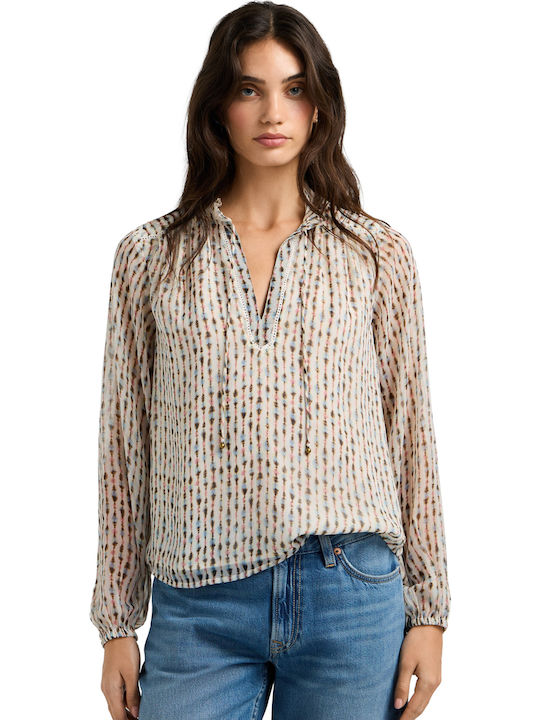 Long Sleeve Women's Shirt Powder Rose