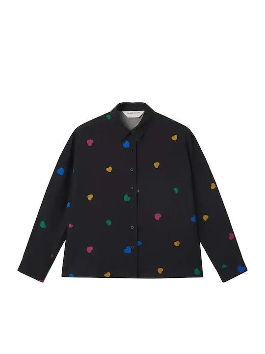 Long Sleeve Women's Shirt Black