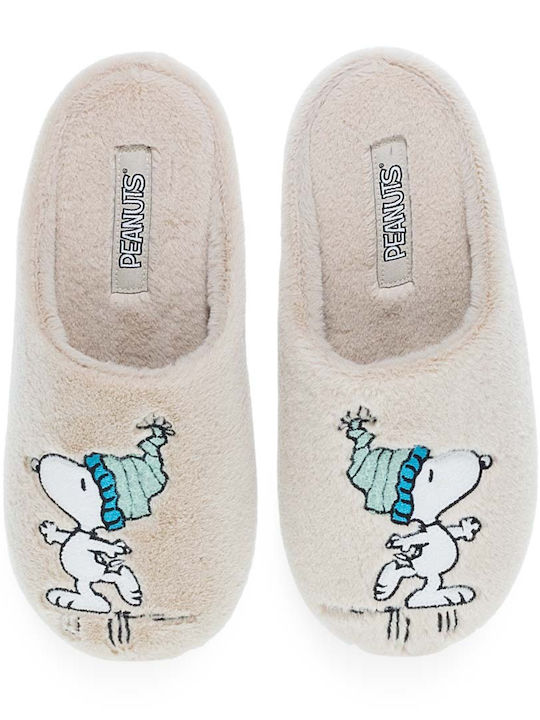 Parex Women's Beige Slippers
