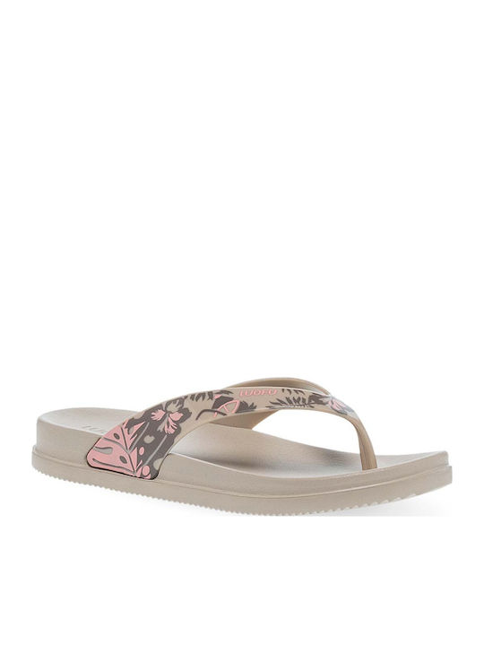 Parex Beige Flip Flops