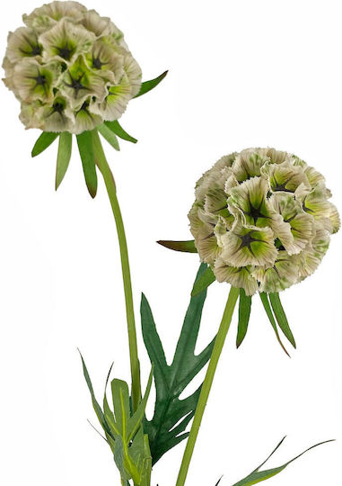 Künstliche Blume Weißer Skabioza