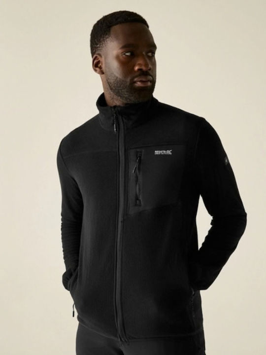 Regatta Ανδρική Ζακέτα Fleece Μαύρη