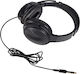 AvLink 100.105UK Wired Over Ear Headphones Black