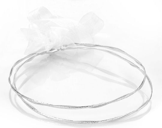 Louvaris Handmade Silver Plated Wedding Crowns
