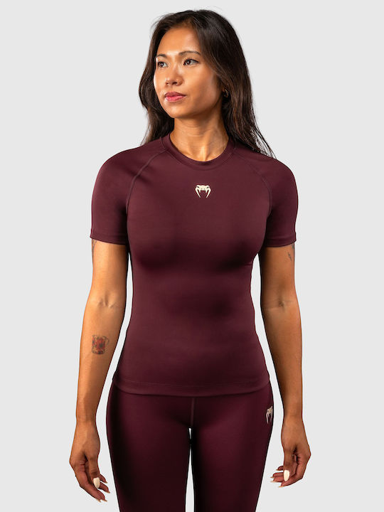 Venum Frauen Kampfsportshirt VENUM-06374-049 für Jiu-Jitsu Lila