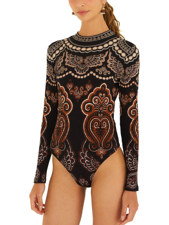 Κορμάκι Nicole Jersey 360970-26071 Nicole Negru