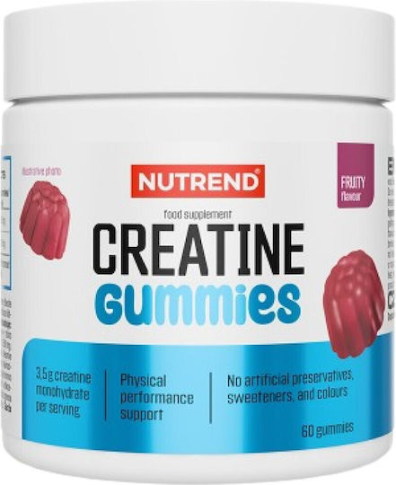 Nutrend Креатин Монохидрат Креатин 700mg Плодове 60 Желета