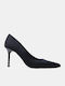 Pointed Toe Heels With High Heel Black