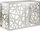 VidaXL Air Conditioner Cover Silver 90 x 40 x 60 cm Stainless Steel