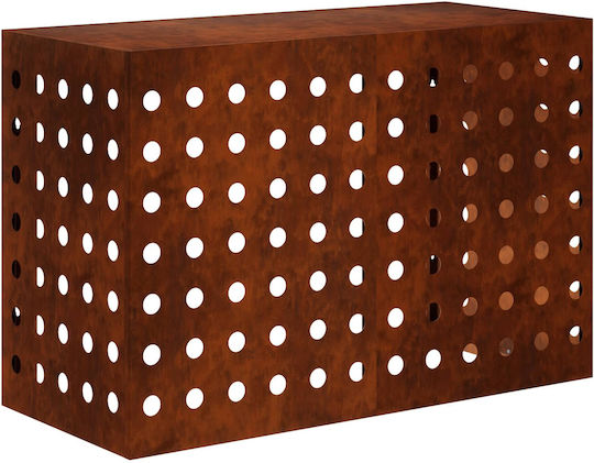 vidaxl Verschiedene Klimaanlagenteile Abdeckung Rusty 90 X 40 X 60 cm