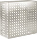 VidaXL Air Conditioner Cover Silver 110 x 50 x 105 cm Stainless Steel