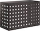 VidaXL Air Conditioner Cover Black 90 x 40 x 60 cm Steel