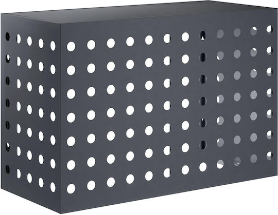 VidaXL Outdoor Unit Cover Anthracite 90 X 40 X 60 Cm Steel