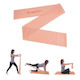 inSPORTline Orange Elastic Fitness Strap