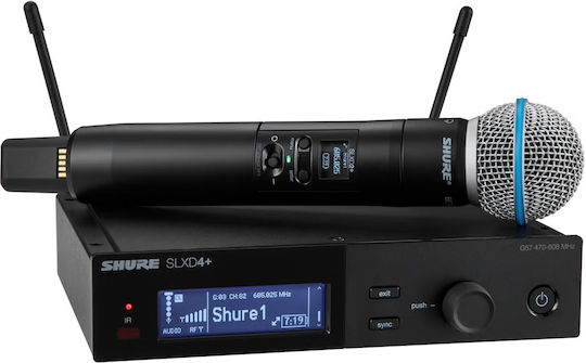 Shure SLXD24+E/B58-G65 Microfon Dinamic Fără Fir De Mână Pentru Vocală