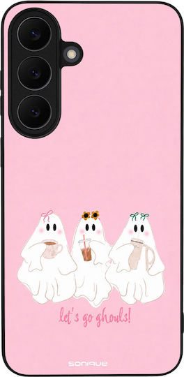 Калъф Sonique Cozy Season Series Samsung Galaxy S26 FE Розови Призраци