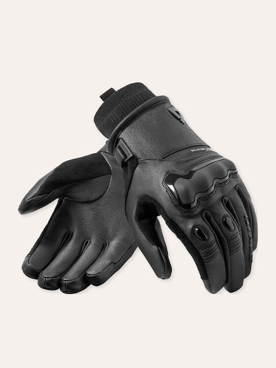 Rev'IT Boxxer 3 H2O Winter Men's Motorcycle Leather Waterproof Black Gloves