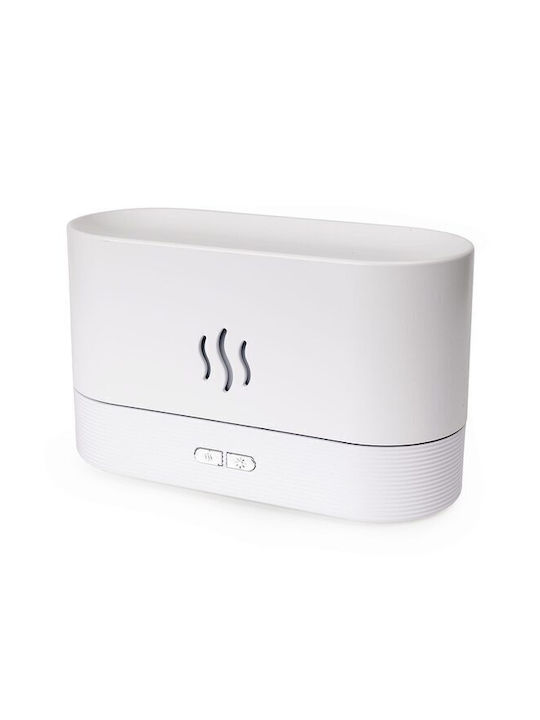 Dispozitiv de Aromaterapie cu Led Ultrasonic Oil cu Temporizator Albă 180ml LCH-PADYMF701W